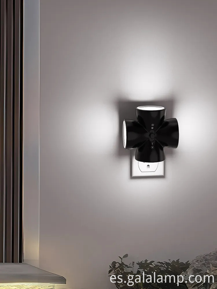 Luces de pared LED contemporáneas para iluminación elegante del pasillo